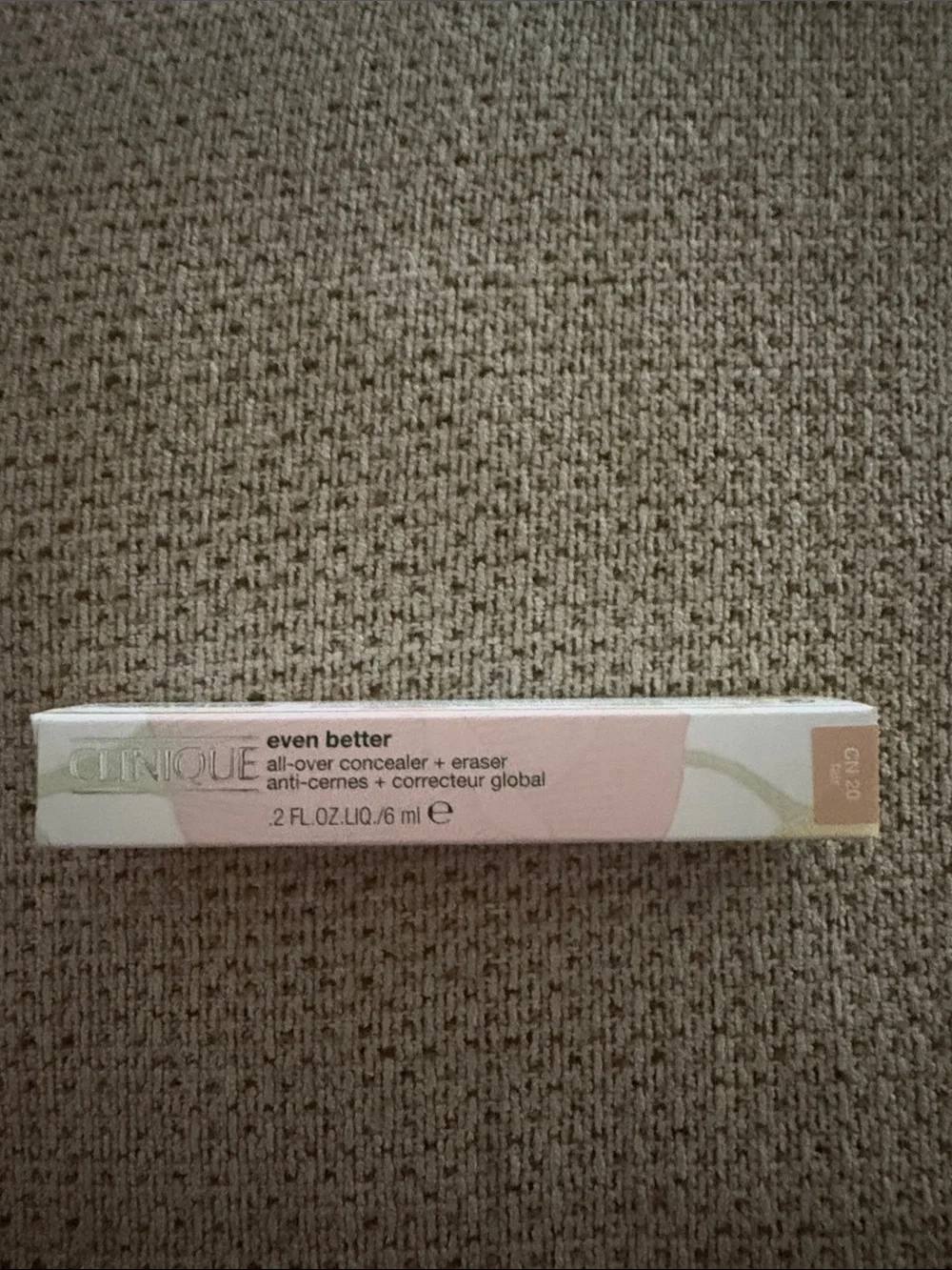 Clinique Even Better All-Over Concealer + Eraser in CN 20 Cream/Tan